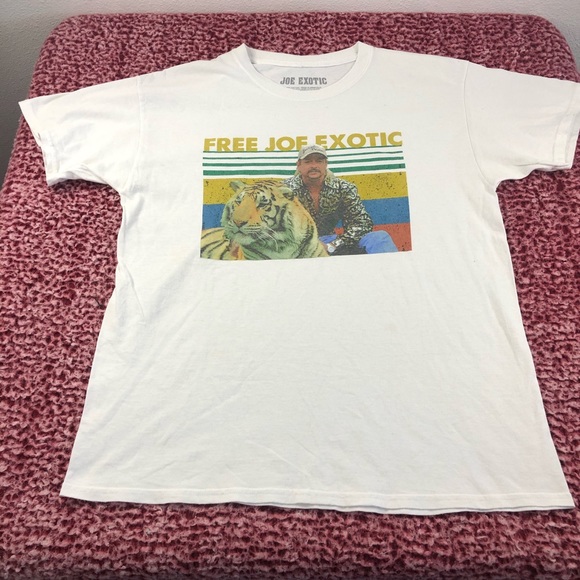 Men’s Joe Exotic the Tiger King Shirt - Picture 1 of 4